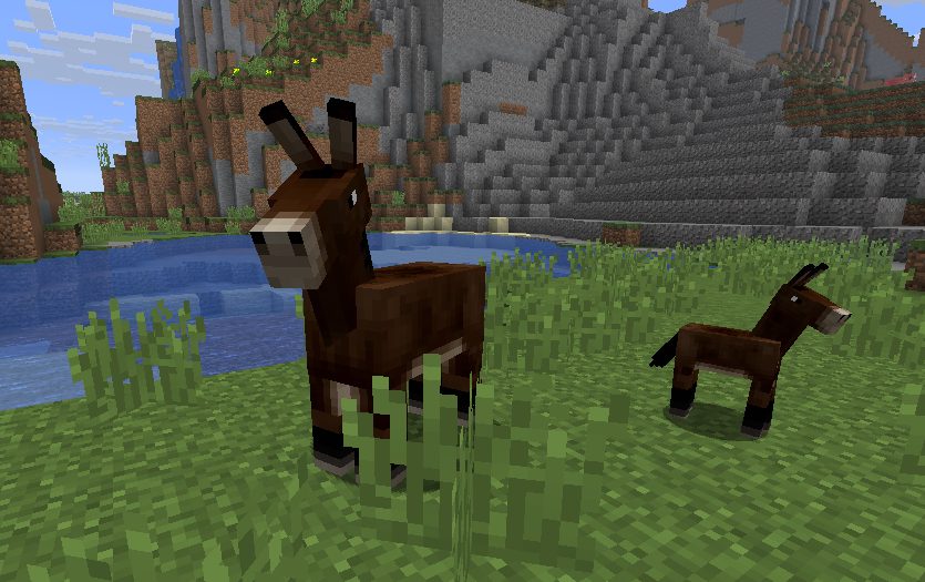 Minecraft Mule